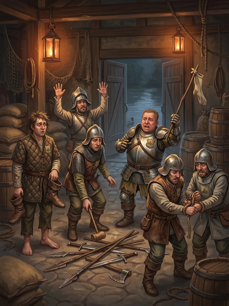 Old Redwater Mill Guards (surrendered crew)